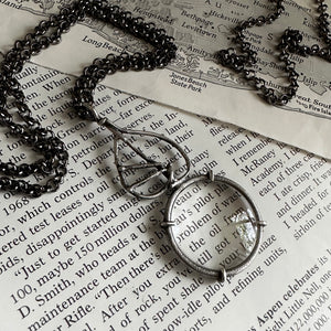 5x Magnifying Glass Monocle Necklace - PATTI x POLLY Limited Edition Collab #1 of 3