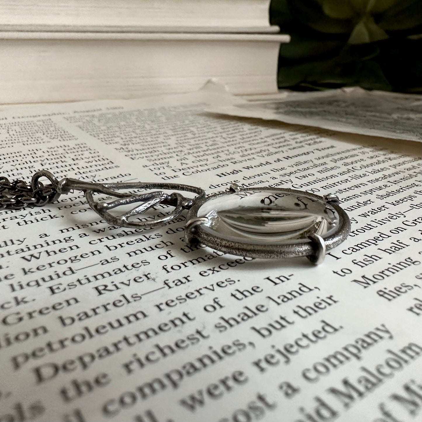3x Magnifying Glass Monocle Necklace - PATTI x POLLY Limited Edition Collab #1 of 3
