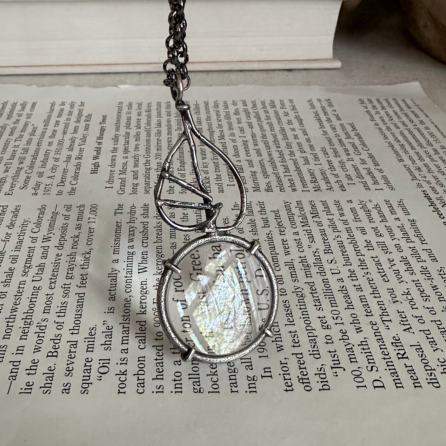 3x Magnifying Glass Monocle Necklace - PATTI x POLLY Limited Edition Collab #1 of 3