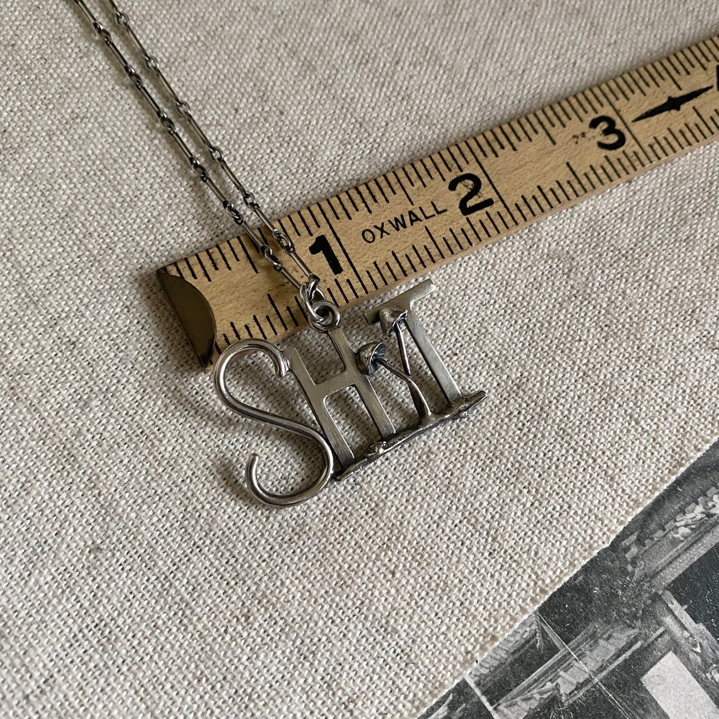 Sh*t & Shrooms Necklace - Sterling Silver