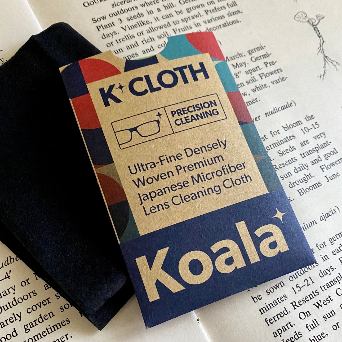 Koala Glass Lens Cleaning Cloth - Full-Size