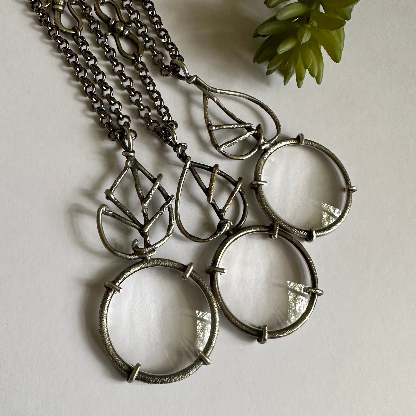 3x Magnifying Glass Monocle Necklace - PATTI x POLLY Limited Edition Collab #1 of 3