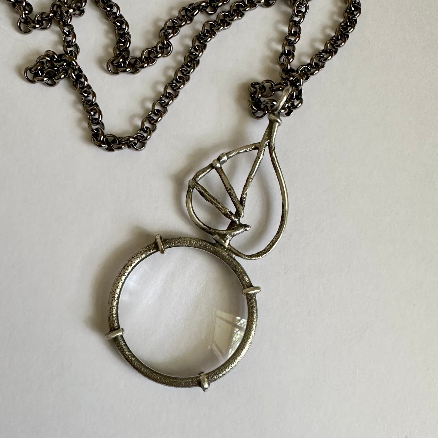 3x Magnifying Glass Monocle Necklace - PATTI x POLLY Limited Edition Collab #1 of 3