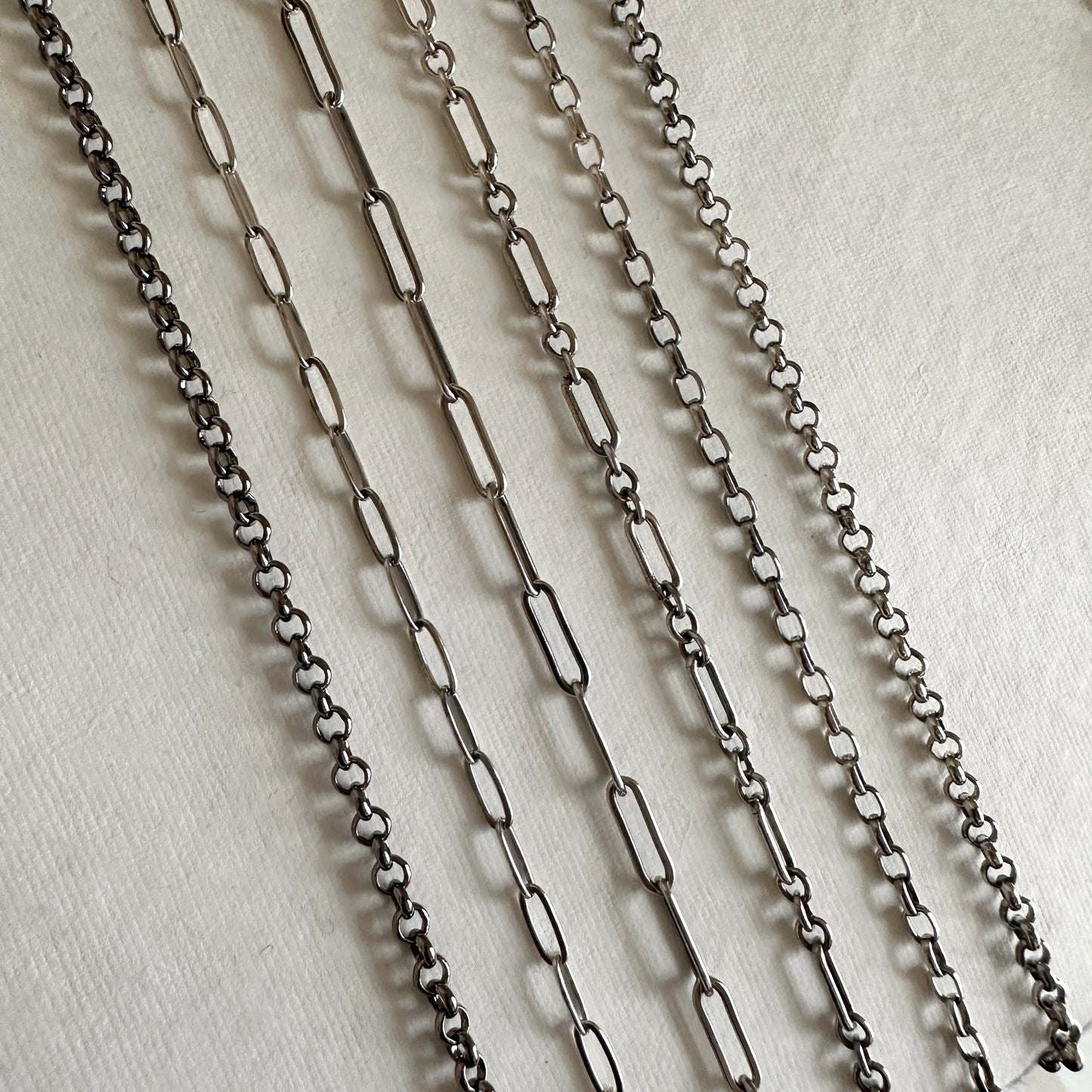 Magnifier Chain Upgrade - Sterling Silver ROUND ROLO
