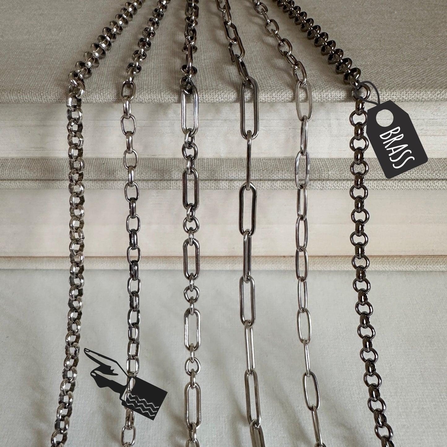 Magnifier Chain Upgrade - Sterling Silver ROUND ROLO