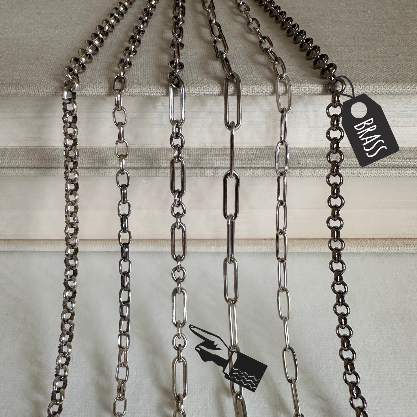Magnifier Chain Upgrade - Sterling Silver LONG & SHORT