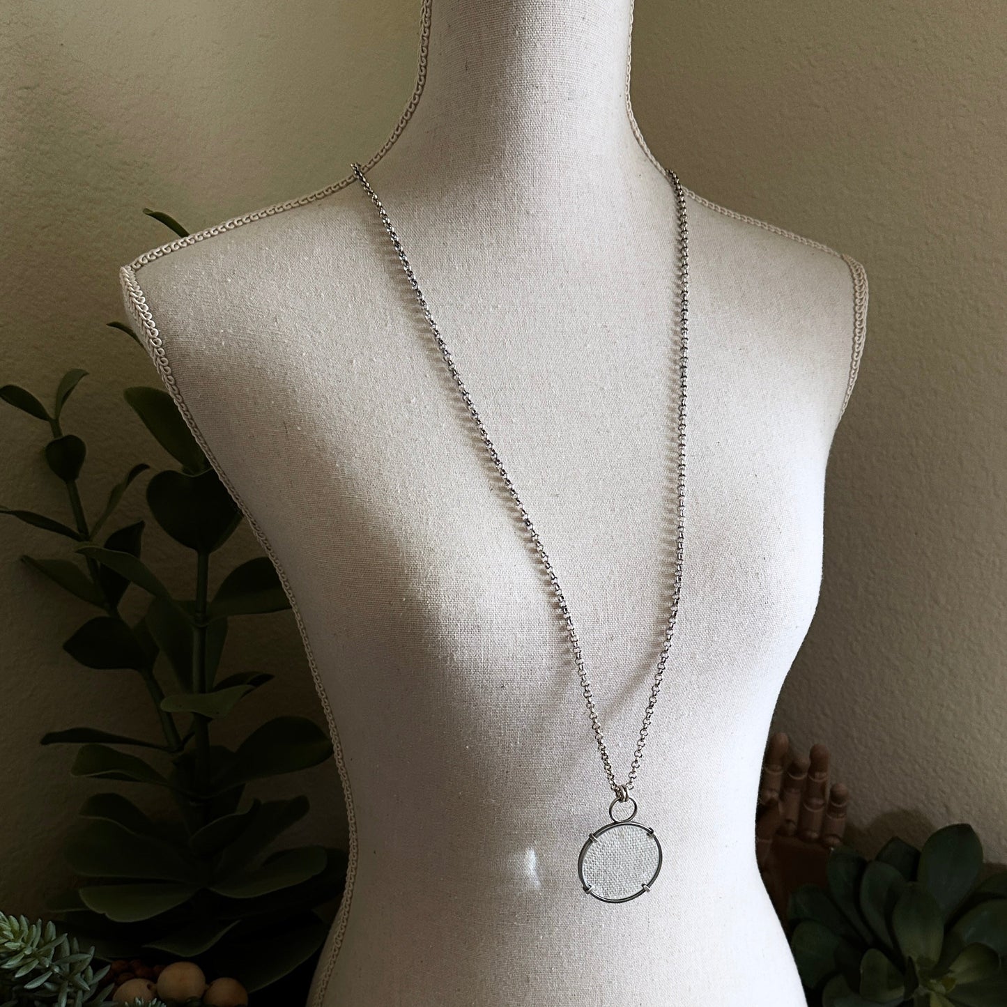 Magnifier Chain Upgrade - Sterling Silver ROUND ROLO